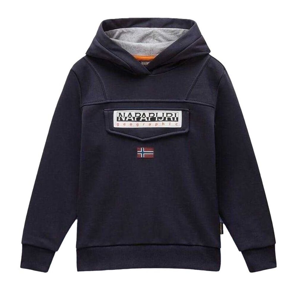 Napapijri Childrens/Kids Burgee Hoodie / Marine Blue